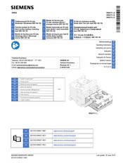 Siemens SIRIUS 3RA2711-.B Guia Del Usuario