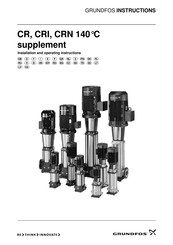 Grundfos CR Manual De Instrucciones