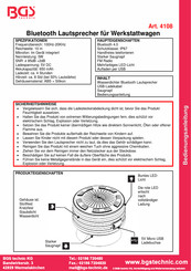 BGS technic 4108 Manual De Instrucciones