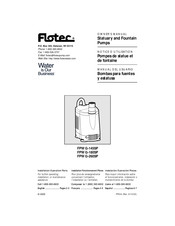 Flotec FPWG-145SP Manual Del Usuario