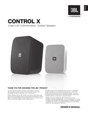 Harman JBL CONTROL X El Manual Del Propietario