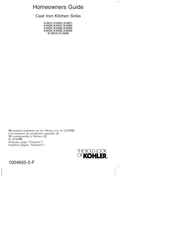 Kohler K-14579 Guía De Propietario