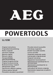 AEG LL1230 Manual Original