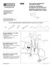 Delta ZURA 3574-SSMPU-DST Manual De Instrucciones