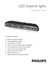 Philips DRL STRIP WLED 12V Click1 Manual De Instrucciones