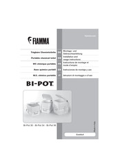 Fiamma Bi-Pot Serie Instruciones De Montaje Y Uso