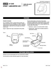 Uline DYMO LABELWRITER 450 Manual Del Usuario