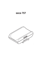 Seca 757 Manual De Instrucciones