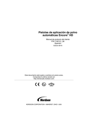 Nordson Encore HD Manual De Producto Del Cliente