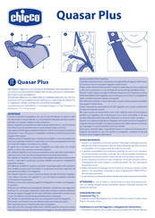 Chicco Quasar Plus Manual Del Usuario