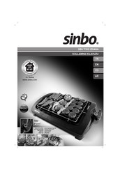 Sinbo SBG 7102 Manual Del Usuario