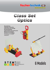 fischertechnik education Class Set Optics Instrucciones De Construcción