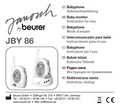 Beurer JBY 86 Instrucciones Para El Uso