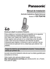 Panasonic KX-TGA740 Manual De Instalación