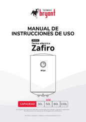 Bryant Zafiro Instrucciones De Uso