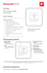 resideo Honeywell Home T1 Pro Guia Del Usuario