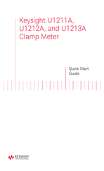 Keysight U1212A Manual Del Usuario