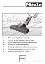 Miele HS07 Manual De Instrucciones