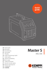 Kemppi Master S 400 Guía Rápida