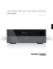 Harman Harman/Kardon AVR 2650 Guia De Inicio Rapido