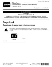 Toro 136-7493 Instrucciones De Instalación