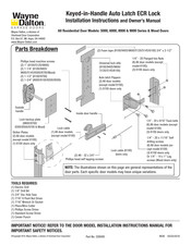 Wayne Dalton 9600 Instrucciones De Instalación Y Manual Del Usuario