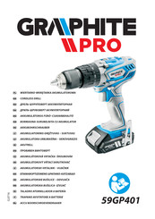 GRAPHITE PRO 59GP401 Manual De Instrucciones