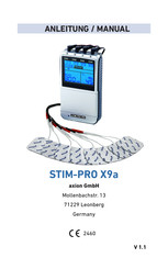 Axion STIM-PRO X9a Manual De Instrucciones