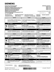 Siemens 3VL96-630 Serie Instructivo