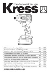 KRESS KUB60.91 Manual Del Usuario