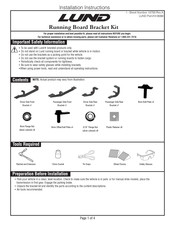 LUND 318099 Instrucciones De Instalación