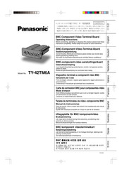 Panasonic TY-42TM6A Manual De Instrucciones