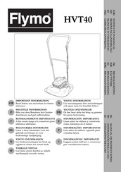 Flymo HVT40 Manual De Instrucciones