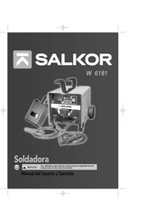 SALKOR W 6181 Manual Del Usuario Y Garantía