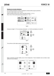 Ferroli FORCE W Manual Del Usuario