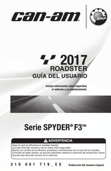 Can-Am SPYDER F3 2017 Serie Guia Del Usuario