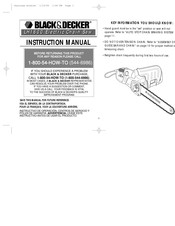 Black and Decker LH1600 Manual Del Usuario