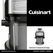 Cuisinart CJE500AR Instrucciones