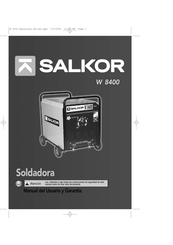 SALKOR W 8400 Manual Del Usuario Y Garantía