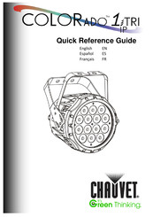 Chauvet COLORADO 1-TRI IP Guía De Referencia Rápida