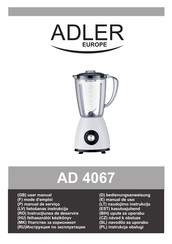 Adler europe AD 4067 Manual De Uso