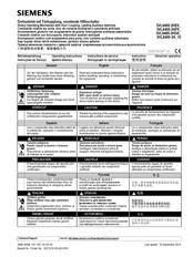 Siemens 3VL9400-3HE0 Serie Instructivo