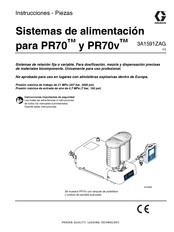 Graco PR70 Instrucciones - Piezas