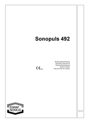 Enraf Nonius Sonopuls 492 Instrucciones De Manejo