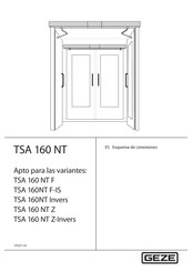 GEZE TSA 160 NT Esquema De Conexiones