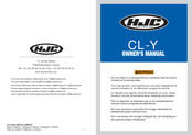 HJC CL-Y Manual Del Propietário