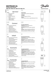 Danfoss MBS 4251 Instrucciones