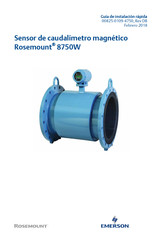 Emerson Rosemount 8750W Guía De Instalación Rápida