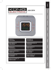 König Electronic HAV-CR74 Manual Del Usuario