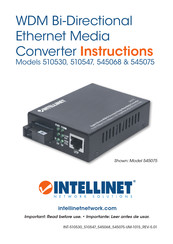 Intellinet Network Solutions 545068 Manual De Instrucciones